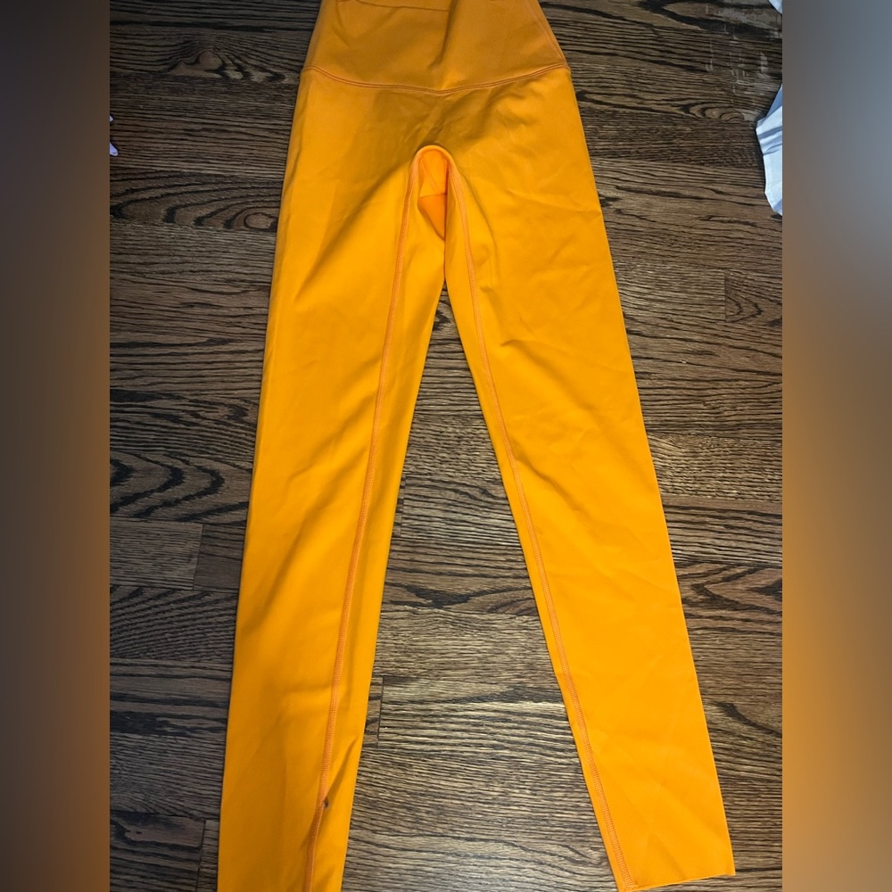 Aerie Offline Size XS Neon orange 7/8 leggings